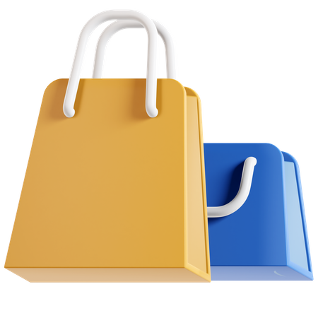 Shopping Bags  3D Illustration