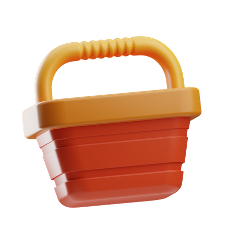 Shopping Basket  3D Icon