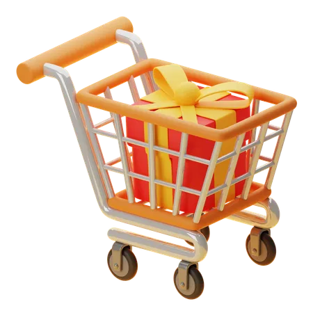 SHOPPING CART  3D Icon