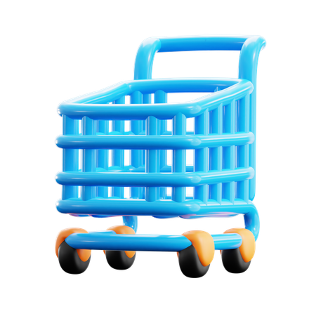 Shopping Cart  3D Icon