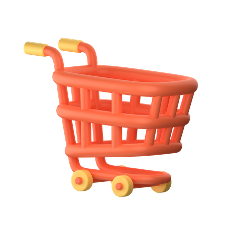 Shopping Cart  3D Icon