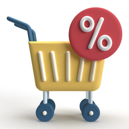 Shopping Cart  3D Icon