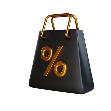 Shopping Discount  3D Icon