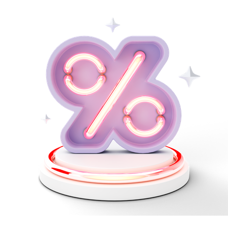 Shopping Discount  3D Icon