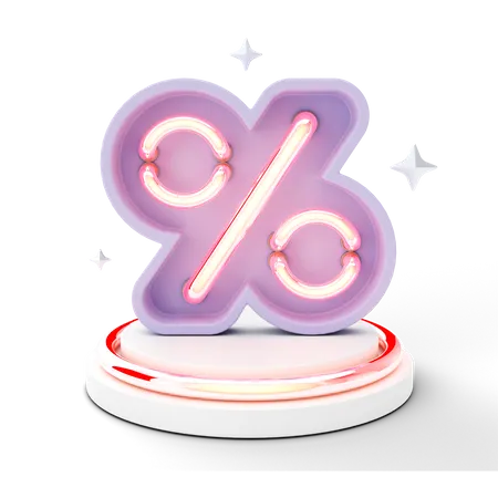 Shopping Discount  3D Icon