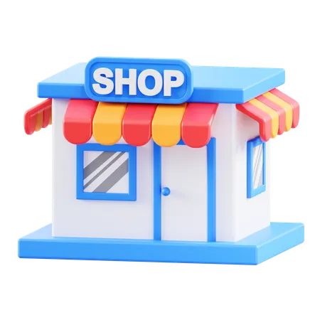 Shopping Store  3D Icon