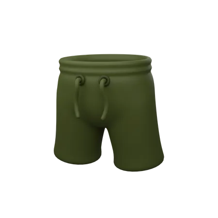 Calça curta esportiva  3D Icon