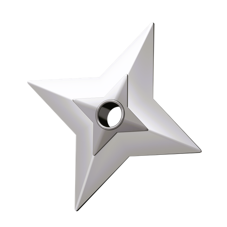 Shuriken  3D Icon