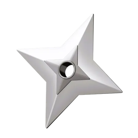 Shuriken  3D Icon