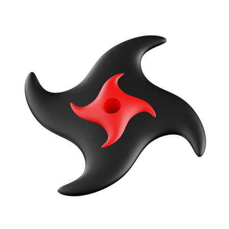 Shuriken  3D Icon