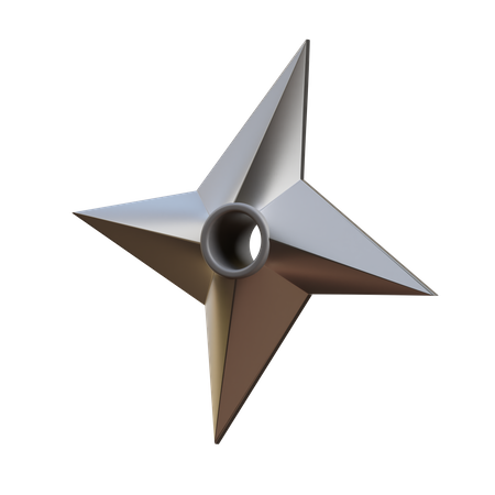 Shuriken  3D Icon