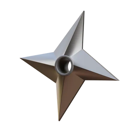 Shuriken  3D Icon