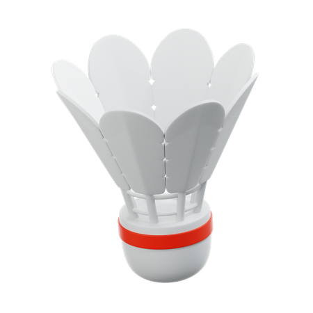 Shuttlecock  3D Icon