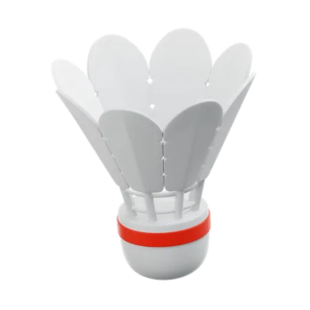 Shuttlecock  3D Icon