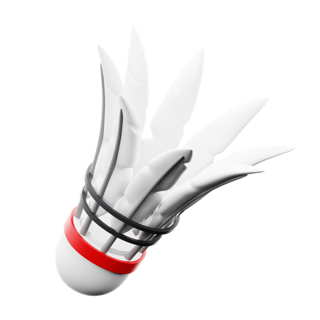 Shuttlecock  3D Icon