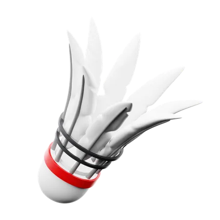 Shuttlecock  3D Icon