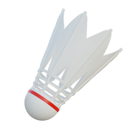 Shuttlecock  3D Icon