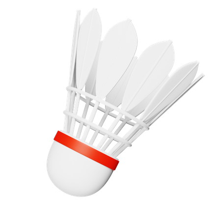 Shuttlecock  3D Icon