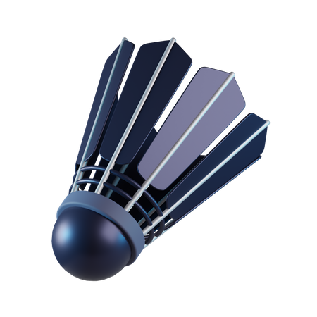 Shuttlecock  3D Icon