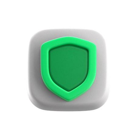 Sicherheit  3D Icon