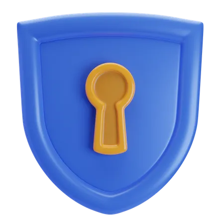 Sicherheit  3D Icon