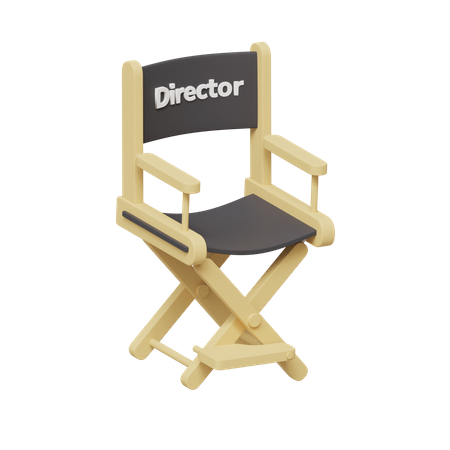 Siège de directeur  3D Icon