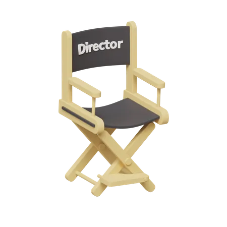 Siège de directeur  3D Icon