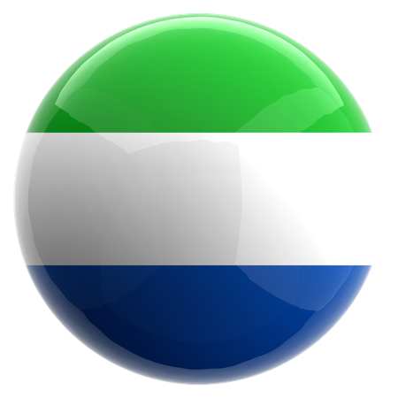 Sierra Leone  3D Icon