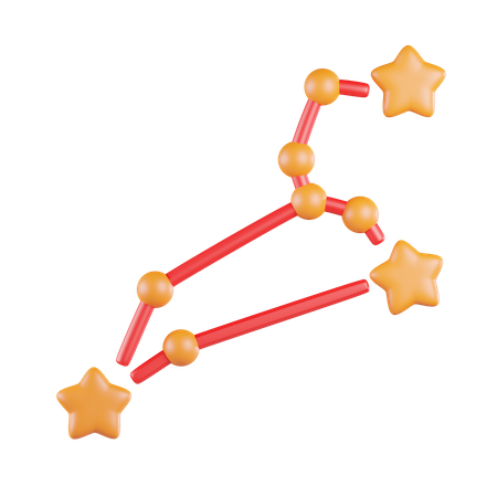 Signo astrológico estrella  3D Icon