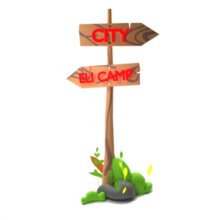 Signpost  3D Illustration