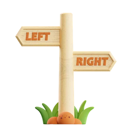 Signpost  3D Illustration