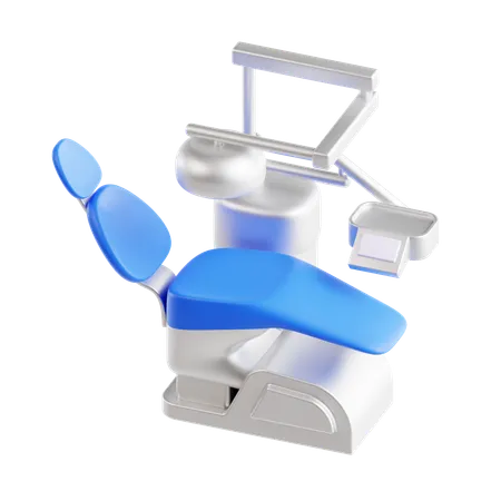 Silla dental  3D Icon