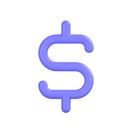 Dólar  3D Icon