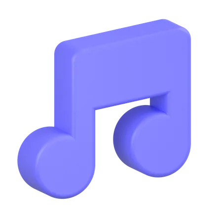 Melodia musical  3D Icon