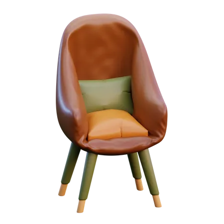 Single Sofa  3D Icon