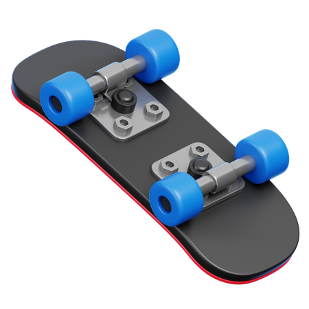 Skateboard  3D Icon