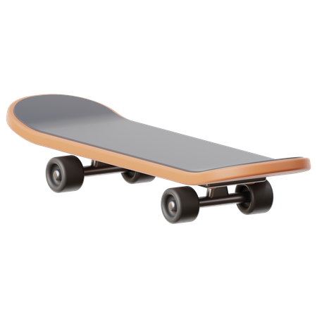 Skateboard  3D Icon