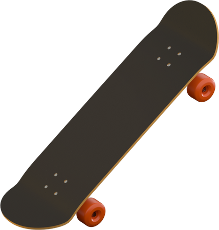 Skateboard  3D Icon