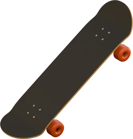 Skateboard  3D Icon