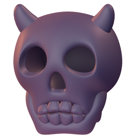 Skull  3D Icon