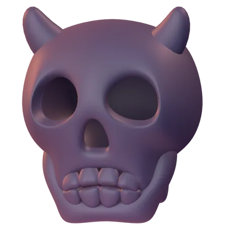 Skull  3D Icon