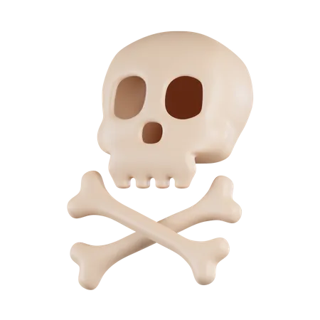 Skull  3D Icon