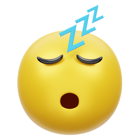 Sleeping Emoji  3D Emoji