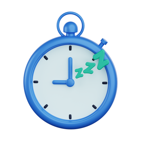 Sleeping Time  3D Icon