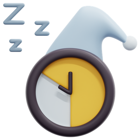 Sleeping Time  3D Icon