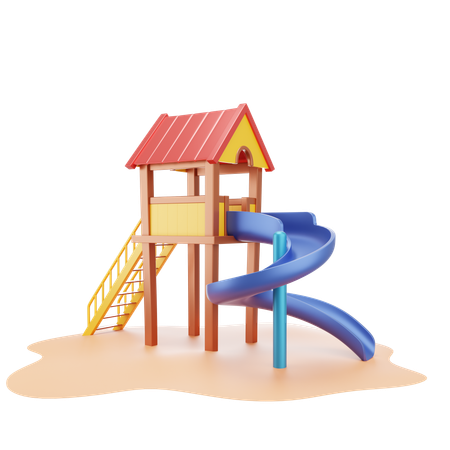 Slide infantil  3D Icon