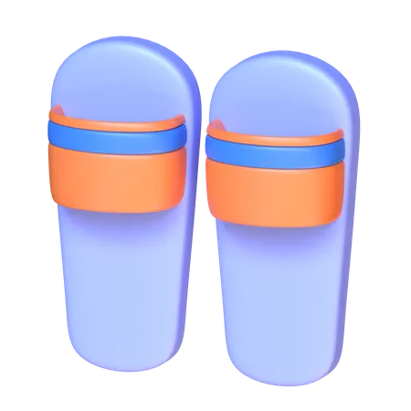 Slippers  3D Icon