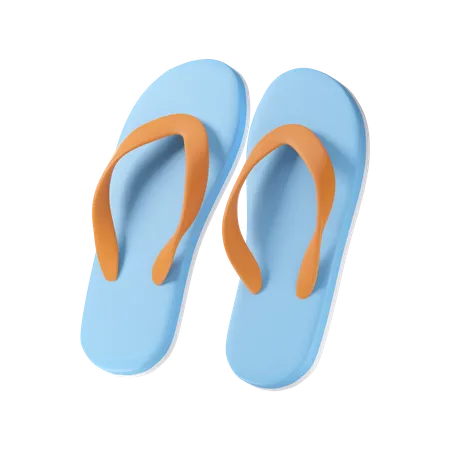 Slippers  3D Icon