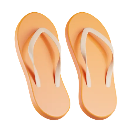 Slippers  3D Icon