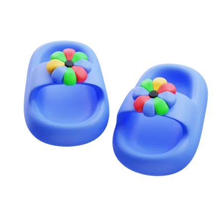 Slippers  3D Icon